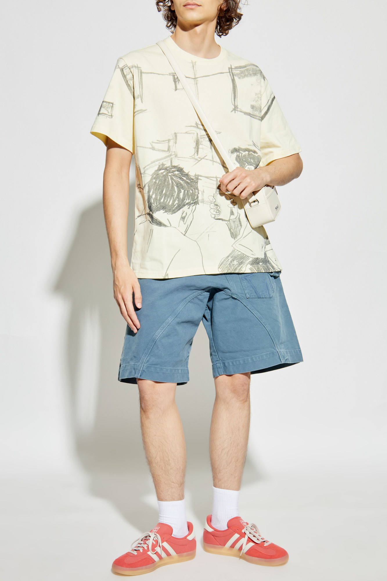Tシャツ・カットソー JW Anderson JT0225 PG0980 LEMON PRINT T-shirt Tシャツ・カットソー JW Anderson JT0225 PG0980 LEMON PRINT T